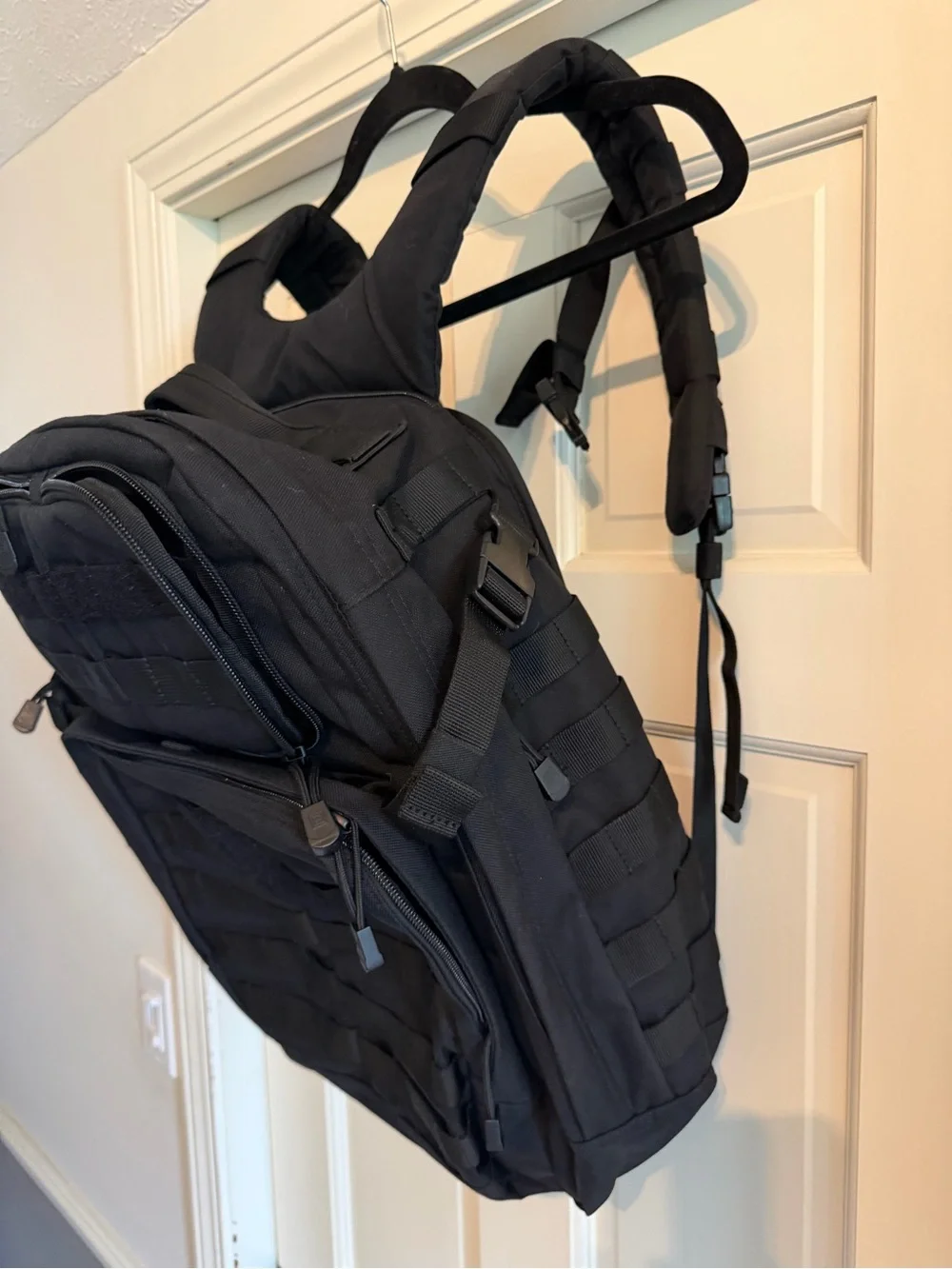 5.11 Rush 24 Tactical Black MOLLE Backpack – Men’s Utility Bag